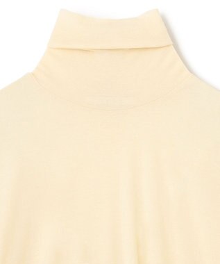 BEIGE， 【洗える】SORE / シアーコットンハイネックカットソー Cream