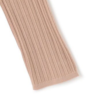 JOSEPH 【洗える】メリノリブ　ラウンドネックニット Warm Taupe