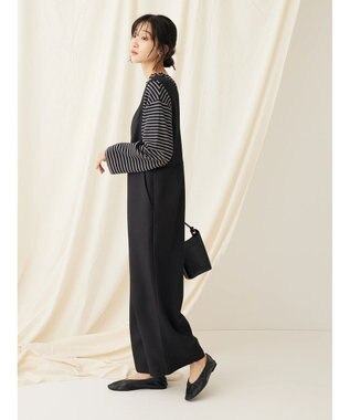 CRAFT STANDARD BOUTIQUE 【イージーケア】サロペット Black