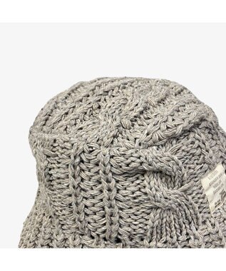 林八百吉商店 moz ニットバケットハット グレー