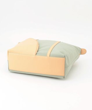 Y'SACCS コットンライクナイロントート Mサイズ ライトグリーン