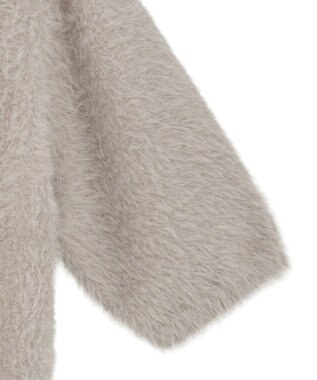 AMERICAN HOLIC フェザー半袖ニットプルオーバー Beige