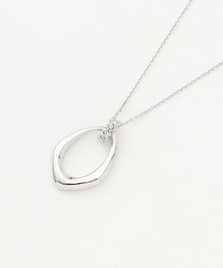 J.PRESS LADIES 【リバーシブル】エポ ネックレス ネイビー系