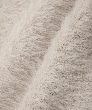 AMERICAN HOLIC フェザー半袖ニットプルオーバー Beige