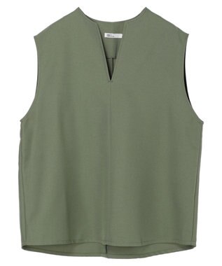 CRAFT STANDARD BOUTIQUE 【イージーケア】Ｖネックベスト Khaki