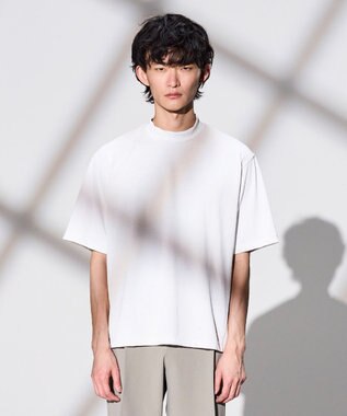JOSEPH HOMME 【WEB限定】【新素材 / 新型】エンジニアドテック　リラックスフォルムモックネックＴシャツ ホワイト系