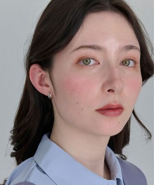 Phoebe 〈痛くないシリーズ/アレルギー対応〉シャイニーダブルフープライトフィットイヤリング　シルバー シルバー