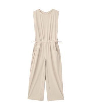 AMERICAN HOLIC 【マルチ機能】ドロストサロペット Gray Beige