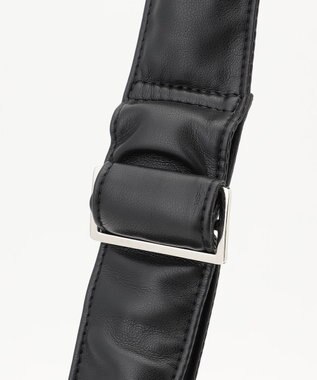 JOSEPH HOMME 新型【軽量/撥水】シンセティックソフトレザー　ワンショルダーバッグ Sサイズ ブラック系