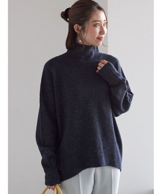 Te chichi MIXラメニット ネイビー