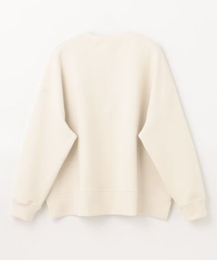 ANY 【洗濯機可】ライトウェイトクルーネックプルオーバー ベージュ