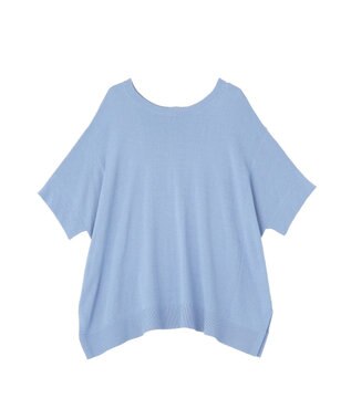 AMERICAN HOLIC 【前後2WAY】ポンチョニット Sax