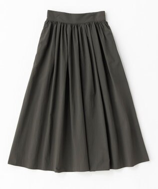 uncrave 【撥水・UVカット・接触冷感】プルーフナイロン フレアスカート スレートB