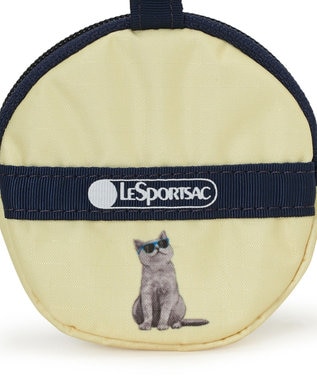 LeSportsac MINI ROUND CHARM/トロピカルミャオキャットミニラウンドチャーム トロピカルミャオキャットミニラウンドチャーム