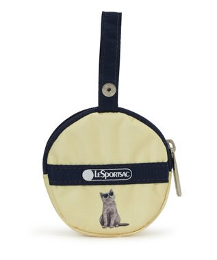 LeSportsac MINI ROUND CHARM/トロピカルミャオキャットミニラウンドチャーム トロピカルミャオキャットミニラウンドチャーム