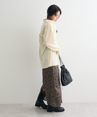 CRAFT STANDARD BOUTIQUE サイドベルトシャツ Yellow