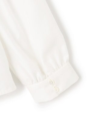 TOCCA 【消臭】TIMELESS CLASSIC 襟レースブラウス アイボリー系