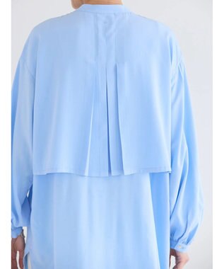 AMERICAN HOLIC サラックールレイヤードシャツチュニック Sax