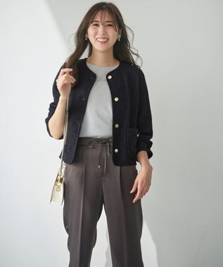 ANY SIS 【洗える】シアーラメ インナー シルバー