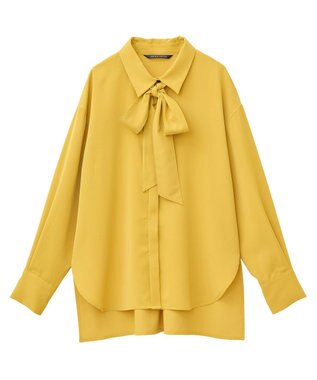 YECCA VECCA 2wayボウタイシャツ Mustard