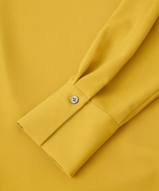 YECCA VECCA 2wayボウタイシャツ Mustard