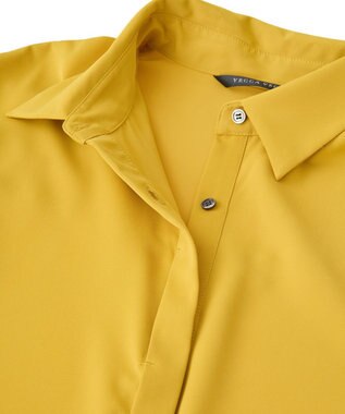 YECCA VECCA 2wayボウタイシャツ Mustard