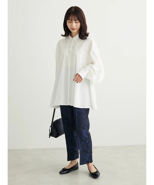 Green Parks ・ｆｕｒｒｙ　ｒａｔｅ　変形キリカエシャツチュニック Off White