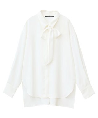 YECCA VECCA 2wayボウタイシャツ Off White