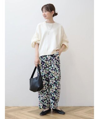 AMERICAN HOLIC 袖ボリュームニットプルオーバー Off White