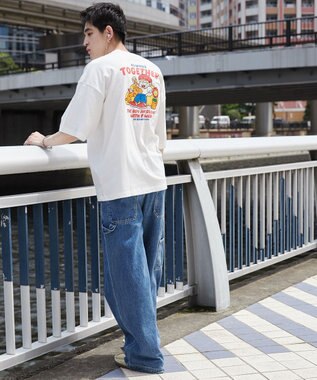 WEGO 【ユニセックス着用ITEM】ALWAYS　TOGETHER　プリントT（SS） ホワイト