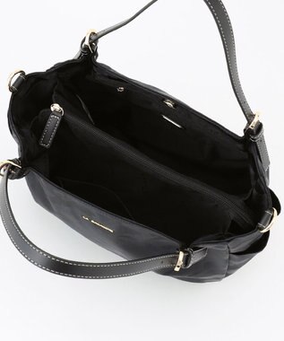 LA BAGAGERIE シャドージャカード 2WAYミニトートバッグ ブラック