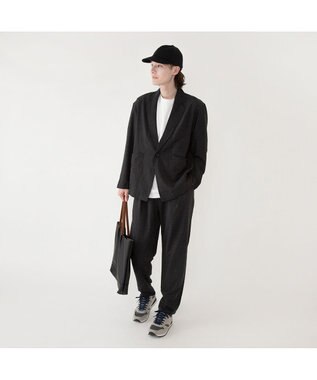 林八百吉商店 un chapeau　サテンキャップ ブラック