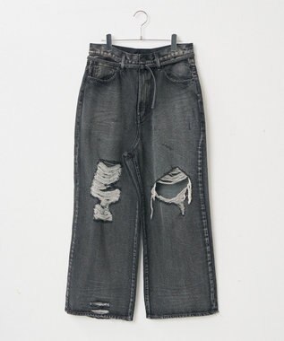 WEGO スーパーバギーデストロイデニム スミクロ