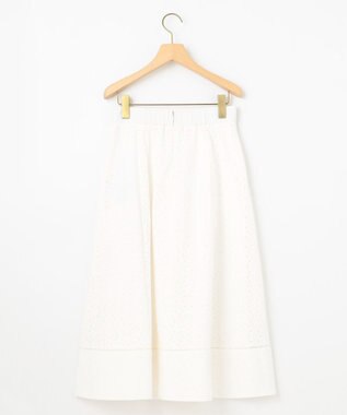 組曲 S エンブロイダリーレース スカート アイボリー系