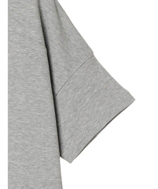 AMERICAN HOLIC ミニ裏毛ポンチョチュニック2 Light Gray Mixture