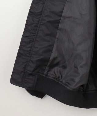 ANY 【撥水/洗濯機可】ＭＡー１ブルゾン ブラック