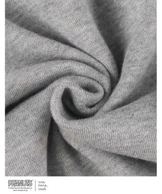 une nana cool MADE WITH PEANUTS 【綿100％】裏毛フーディーパジャマ GY