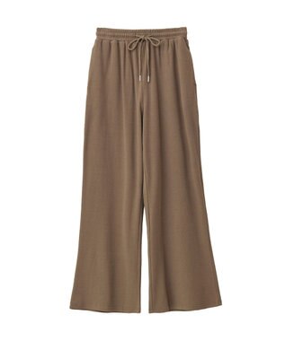 Green Parks ・ｓｗｉｎｇ　ｂｙ　リブカットソーイージーパンツ Khaki