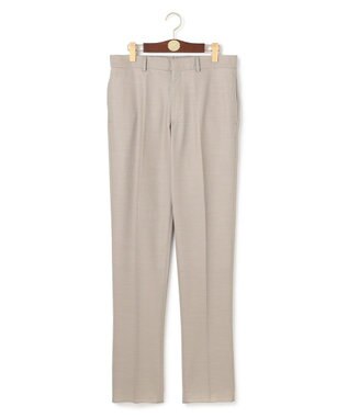 J.PRESS MEN 夏に嬉しい6つの高機能【セットアップ対応】【J.PRESS-POOL WOOL】ジャージーセットアップ スラックス ベージュ系