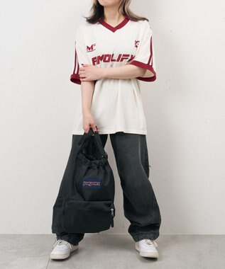 WEGO 【ユニセックス着用ITEM】JANSPORT　DRAWSACK ブラック