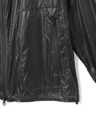 JOSEPH HOMME 新素材【撥水/軽量/パッカブル仕様】ライトリップストップ フード付きブルゾン ブラック系