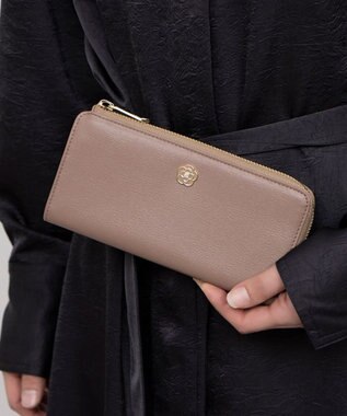 CLATHAS レミー L字長財布 ベージュ