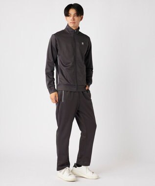 FILA GOLF／marie claire 【FILA GOLF】スタンダードロングパンツ チャコールグレー