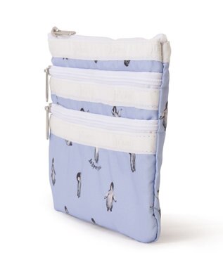 LeSportsac 3ZIP COSMETIC/プティペンギンホワイト プティペンギンホワイト