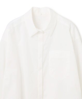 GRACE CONTINENTAL ビジューカラーシャツ ホワイト