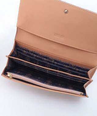 ANNA SUI ルーミー 口金フラップ長財布 グレー