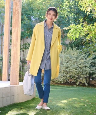ANY スプリットスリーブコート イエロー