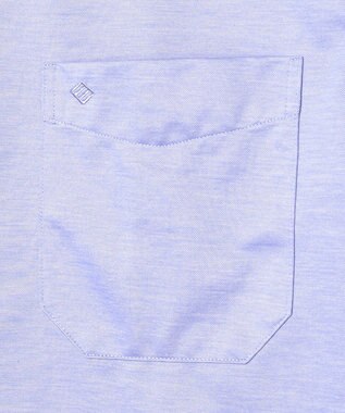 JOSEPH ABBOUD 【ストレッチで快適な着心地・イージーケア】ジャージー シャツ サックスブルー系