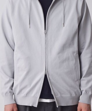 KASHIYAMA 【WEB限定/ECOPET】パーカー アイスグレー