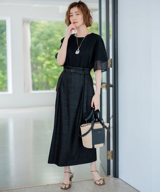 23区 【VIOLAｄORO】MIRO 2WAY トートバッグ ブラックミックス